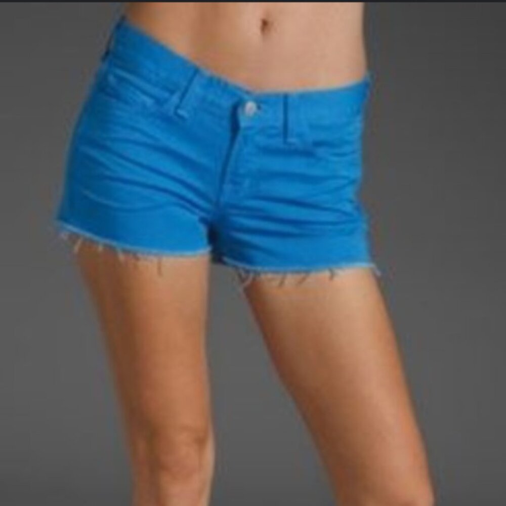 J Brand Blue Bonnet Cut Off Denim Shorts Size: 29